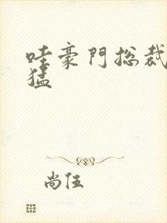 哇豪门总裁真凶猛