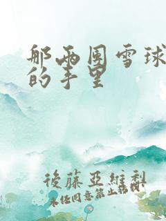 那两团雪球在他的手里