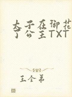 太子在御花园要了公主TXT