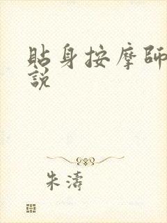 贴身按摩师 小说