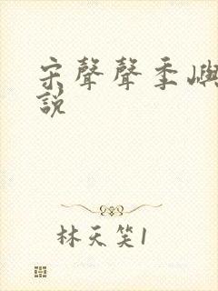 宋声声季屿墨小说