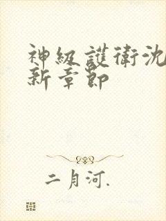 神级护卫沈浪最新章节