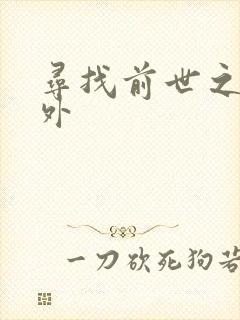 寻找前世之旅番外