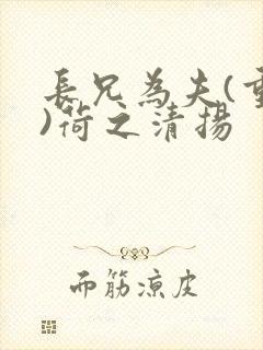 长兄为夫(重生)荷之清扬