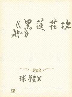 《黑莲花攻略手册》
