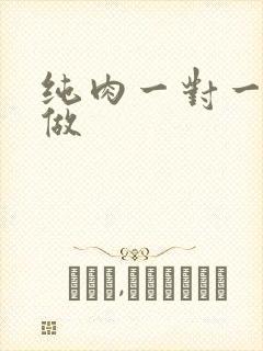 纯肉一对一到处做