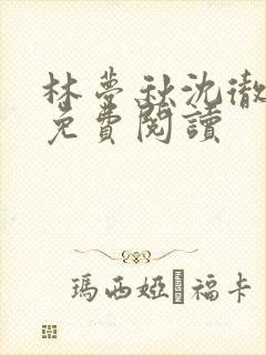 林梦秋沈彻姜衡免费阅读