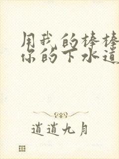 用我的棒棒疏通你的下水道