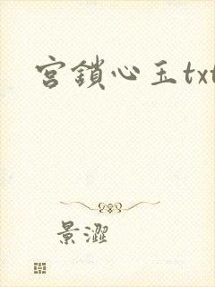 宫锁心玉txt