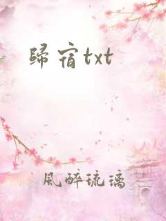 归宿txt