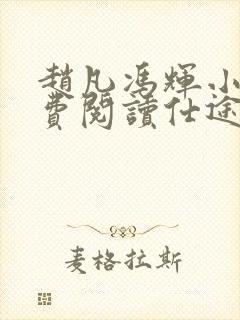 赵凡冯辉小说免费阅读仕途赵凡