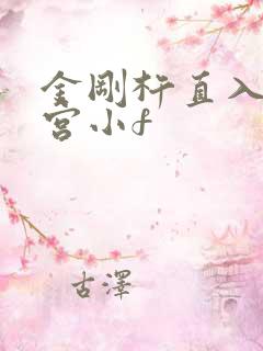 金刚杵直入莲花宫小f