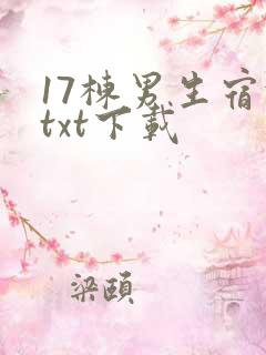 17栋男生宿舍txt下载