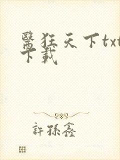 医狂天下txt下载
