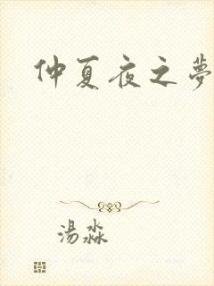 仲夏夜之梦小说