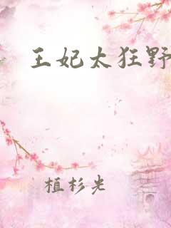 王妃太狂野