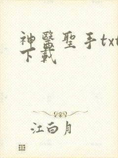 神医圣手txt下载