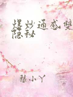 爆炒通感双胞胎隐秘