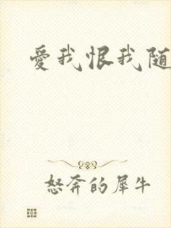 爱我恨我随便你