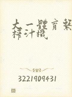 大一体育系精牛榨汁机