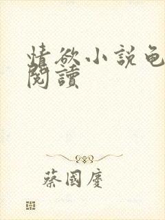 情欲小说龟全文阅读