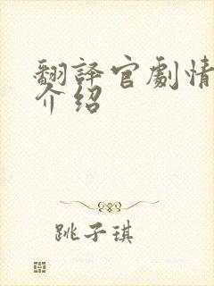 翻译官剧情分集介绍