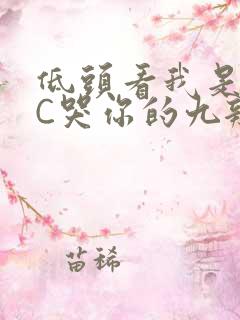 低头看我是怎么C哭你的九辫儿