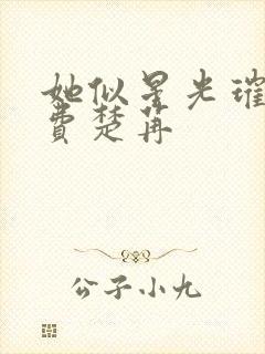 她似星光璀璨免费楚苒