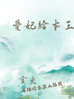 爱妃给本王站住