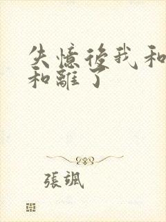 失忆后我和王爷和离了