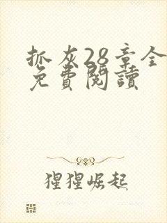 抓灰28章全部免费阅读