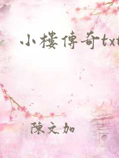 小楼传奇txt
