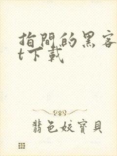 指间的黑客txt下载