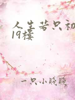 人生若只初相见19楼