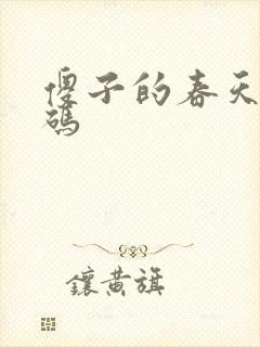 傻子的春天无乱码