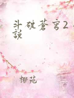 斗破苍穹2 小说
