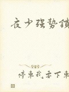 夜少强势锁婚