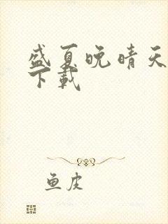 盛夏晚晴天全集下载