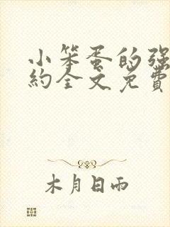 小笨蛋的强制婚约全文免费