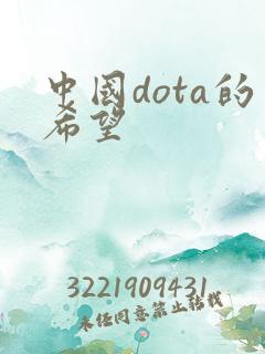 中国dota的希望