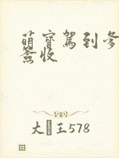 萌宝驾到爹地请签收