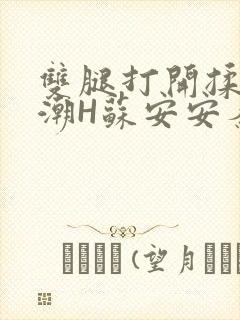 双腿打开揉弄高潮H苏安安秦慕深