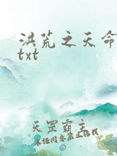 洪荒之天命所归txt