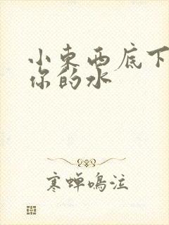 小东西底下都是你的水