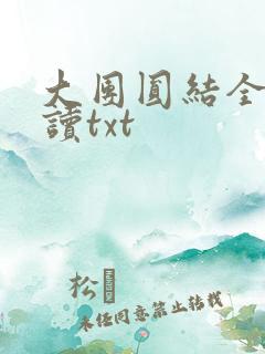 大团圆结全文阅读txt