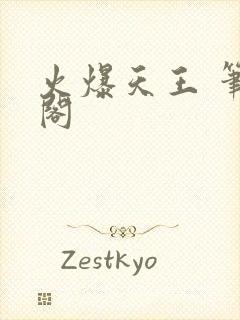 火爆天王 笔趣阁