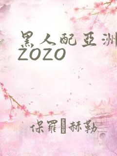 黑人配亚洲女人ZOZO