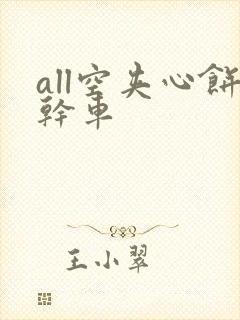 all空夹心饼干车