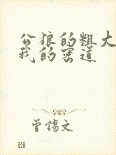 公狼的粗大挺进我的密道