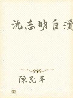 沈志明自渎事件